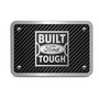 Built-Ford-Tough 3D Logo Carbon Fiber Look Billet Aluminum 2 inch Tow Hitch Cover