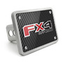 Ford F-150 FX4 Off-Road 3D Logo Carbon Fiber Look Aluminum 2 inch Tow Hitch Cover