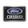Ford F-150 Platinum 3D Logo Carbon Fiber Look Aluminum 2 inch Tow Hitch Cover