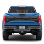Ford Raptor in Blue 3D Logo Carbon Fiber Look Billet Aluminum Tow Hitch Cover