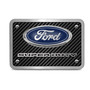Ford Super-Duty 3D Logo Carbon Fiber Look Billet Aluminum 2 inch Tow Hitch Cover