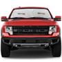 Ford F-150 Raptor SVT Universal Fit One-Piece Easy Folding Silver Reflective Fabric Windshield Sun Shade (size: 75.5"x 37.5")