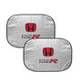 Honda Red Logo Civic Type-R Dual Panels Easy Folding Windshield Sun Shade