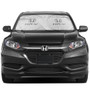 Honda HR-V Universal Fit One-Piece Easy Folding Silver Reflective Fabric Windshield Sun Shade (size: 64"x 32")