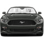 Ford Mustang 5.0 2015 to 2022 Custom Fit Silver Reflective Bubble Roll-up Auto Windshield Sun Shade
