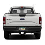 Ford F-150 Lariat 3D Logo on Brushed Oval Billet Aluminum 2 inch Tow Hitch Cover
