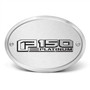 Ford F-150 Platinum 3D Logo on Brushed Oval Billet Aluminum 2 inch Tow Hitch Cover