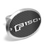 Ford F-150 2015 up 3D Logo on Carbon Fiber Look Oval Billet Aluminum 2 inch Tow Hitch Cover