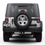 Jeep Grill Black Real 3K Carbon Fiber Finish ABS Plastic License Plate Frame