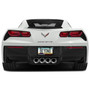Corvette C7 Grand-Sport 3D Real 3K Carbon Fiber ABS Plastic License Plate Frame