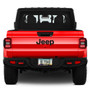 Jeep Gladiator Black Insert Black Stainless Steel License Plate Frame