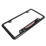 Jeep Trailhawk Real Carbon Fiber Insert Black Stainless Steel License Plate Frame