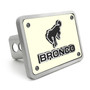 Ford Bronco 3D Logo Night Glow Luminescent Billet Aluminum 2 inch Tow Hitch Cover