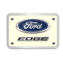 Ford Edge 3D Logo Night Glow Luminescent Billet Aluminum 2 inch Tow Hitch Cover