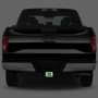 Ford F-150 Lariat 3D Logo Night Glow Luminescent Billet Aluminum 2 inch Tow Hitch Cover