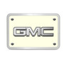 GMC 3D Logo Glow in the Dark Luminescent Billet Aluminum 2 inch Tow Hitch Cover