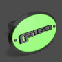 Ford F-150 2015 up 3D Logo Night Glow Luminescent Oval Billet Aluminum 2 inch Tow Hitch Cover