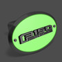 Ford Platinum 3D Logo Night Glow Luminescent Oval Billet Aluminum 2 inch Tow Hitch Cover