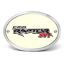 Ford Raptor SVT 3D Logo Night Glow Luminescent Oval Billet Aluminum 2 inch Tow Hitch Cover