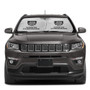 Jeep Grand Cherokee Dual Panels 2-28" x 24" Easy Folding Windshield Sun Shade