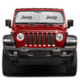 Jeep Logo Dual Panels 2-28" W x 24" L Easy Folding Windshield Sun Shade