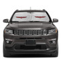 Jeep Trailhawk Logo Dual Panels 2-28" x 24" Easy Folding Windshield Sun Shade