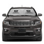 Jeep Grand Cherokee Universal Fit One-Piece Easy Folding Silver Reflective Fabric Windshield Sun Shade (size: 64"x 32")