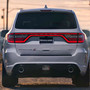 Dodge Durango UV Graphic Carbon Fiber Look Metal Face-Plate on ABS Plastic 2 inch Tow Hitch Cover