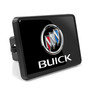 Buick Logo UV Graphic Black Metal Face-Plate on ABS Plastic 2 inch Tow Hitch Cover