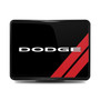 Dodge UV Graphic Black Metal Face-Plate on ABS Plastic 2 inch Tow Hitch Cover