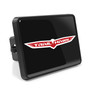 Jeep Trailhawk UV Graphic Black Metal Face-Plate on ABS Plastic 2 inch Tow Hitch Cover