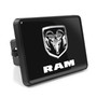 RAM Logo UV Graphic Black Metal Face-Plate on ABS Plastic 2 inch Tow Hitch Cover