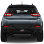 Jeep Trailhawk UV Graphic Carbon Fiber Look Metal Face-Plate on ABS Plastic 2 inch Tow Hitch Cover