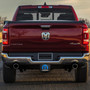 Mopar Logo UV Graphic Carbon Fiber Look Metal Face-Plate on ABS Plastic 2 inch Tow Hitch Cover