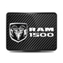 RAM 1500 UV Graphic Carbon Fiber Look Metal Face-Plate on ABS Plastic 2 inch Tow Hitch Cover
