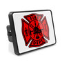 Fire Department Firefighters Cross Metal Face-Plate on ABS Plastic 2 inch Tow Hitch Cover