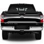 Nissan Titan UV Graphic Black Metal Face-Plate on ABS Plastic 2 inch Tow Hitch Cover