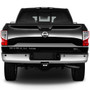 Nissan Titan XD UV Graphic Black Metal Face-Plate on ABS Plastic 2 inch Tow Hitch Cover