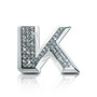 Crystallized Letter K Car Emblem