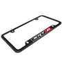 SRT-8 Logo Black Real Carbon Fiber 50 States License Plate Frame