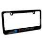 Mopar in 3D Black on Black Metal License Plate Frame