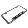 Mopar Black Insert Gunmetal Chrome Stainless Steel License Plate Frame