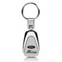 Ford Fiesta Chrome Metal Tear Drop Key Chain