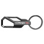 Dodge Charger R/T Classic Gunmetal Black Carabiner Snap Hook Metal Key Chain