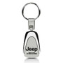 Jeep Grand Cherokee Chrome Metal Tear Drop Auto Key Chain