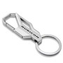 Jeep Rubicon Wrangler Silver Carabiner-style Snap Hook Metal Key Chain