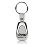 Jeep Liberty Chrome Metal Tear Drop Auto Key Chain