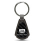 Jeep Rubicon Wrangler Real Carbon Fiber Gunmetal Black Metal Teardrop Key Chain