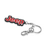 Jeep in Red Custom Laser Cut with UV Full-Color Printing Acrylic Charm Key Chain