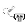 Jeep Grill Custom Laser Cut with UV Full-Color Printing Acrylic Charm Key Chain